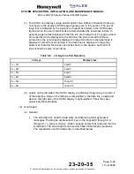 Preview for 83 page of Honeywell THALES MCS-4200 Installation And Maintenance Manual