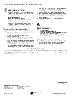 Preview for 2 page of Honeywell UC100C Installation Instructions