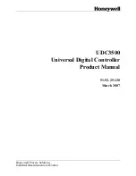 Preview for 1 page of Honeywell UDC3500 Product Manual