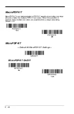 Preview for 124 page of Honeywell Voyager 1400g Series User Manual