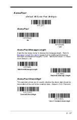 Preview for 137 page of Honeywell Voyager 1400g Series User Manual