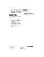 Preview for 8 page of Honeywell WV8840A Installation Instructions Manual