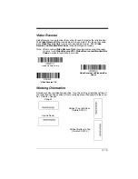 Preview for 49 page of Honeywell Xenon 1500 User Manual