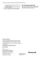 Preview for 40 page of Honeywell XL 800 Series User Manual