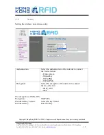 Preview for 27 page of Hong Kong RFID EMPRESS HKRAR-EMWF Installation Manual