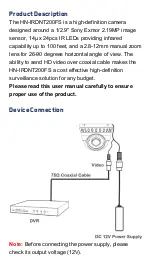 Preview for 2 page of Honic HN-IRDNT200FS User Manual