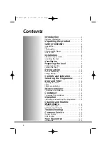 Preview for 2 page of Hoover 31100364 Instruction Book