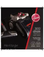 Hoover 5650 Heritage Manual preview