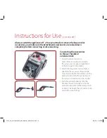 Preview for 10 page of Hoover 5650 Heritage Manual