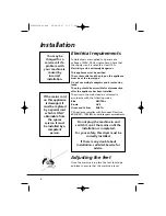 Preview for 6 page of Hoover 9 kg Vision HD Instruction Book