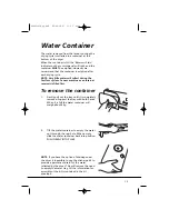 Preview for 13 page of Hoover 9 kg Vision HD Instruction Book