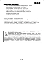 Preview for 32 page of Hoover F3860 User Instructions