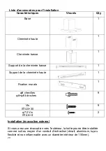 Preview for 20 page of Hoover H-HOOD 700 Installation And User Manual