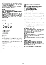 Preview for 35 page of Hoover HDTI 6500X Instruction On Mounting And Use Manual