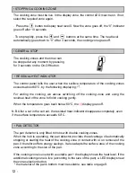 Preview for 12 page of Hoover HVH 551 Instructions For Use And Installation