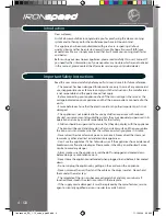 Preview for 5 page of Hoover Ironspeed SRD 4106 User Manual