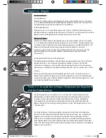 Preview for 40 page of Hoover Ironspeed SRD 4106 User Manual