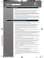 Preview for 50 page of Hoover Ironspeed SRD 4106 User Manual