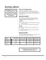 Preview for 10 page of Hoover PFV170 Instruction Book