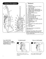 Preview for 4 page of Hoover SteamVac agility Owner'S Manual