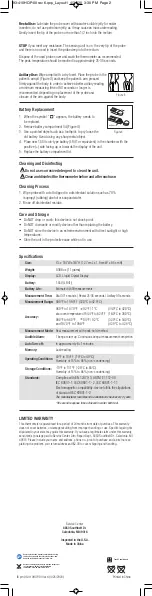 Preview for 2 page of Hopkins 570410 Manual