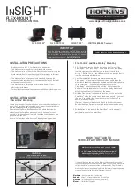 Hopkins InSight Flex-Mount Installation Instructions preview