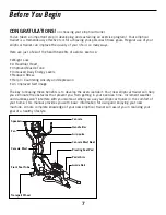 Preview for 7 page of Horizon Fitness 3.1E User Manual