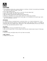 Preview for 4 page of Horizon Fitness ELITE SERIES 2.1R User Manual