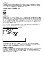 Preview for 5 page of Horizon Fitness ELITE SERIES 2.1R User Manual