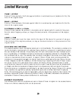 Preview for 39 page of Horizon Fitness ELITE SERIES 2.1R User Manual