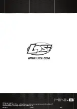 Preview for 16 page of Horizon Hobby LOS01025 Instruction Manual