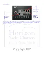 Preview for 7 page of Horizon Yacht Charters Bavaria 32 2012 Information & Operation Manual