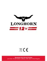 Preview for 16 page of HORNER Shearing Longhorn 3.2 Instruction Booklet