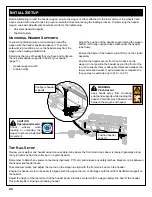 Preview for 24 page of Horst Contour SHCF36 Operator'S Manual