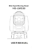 Hosen HS-LMS30 User Manual preview