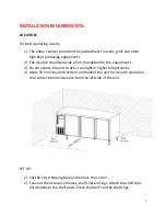 Preview for 7 page of Hoshizaki FTW 177 Manual