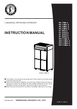 Hoshizaki HF-128MA-A Instruction Manual preview