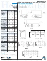 Preview for 2 page of Hoshizaki HUR40A-D Specifications