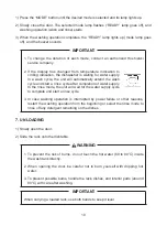 Preview for 14 page of Hoshizaki HW-600A Instruction Manual