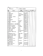 Preview for 5 page of Hoshizaki KN-210D-L Parts List