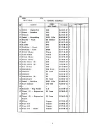 Preview for 6 page of Hoshizaki KN-210D-L Parts List