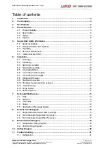 Preview for 3 page of Hoshizaki LANCER S8E V2.5 Hi-Carb Superchiller Installation, Operation & Service Manual