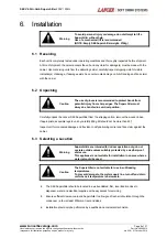 Preview for 9 page of Hoshizaki LANCER S8E V2.5 Hi-Carb Superchiller Installation, Operation & Service Manual