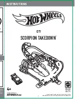 Preview for 1 page of Hot Wheels Scorpion Takedown Instructions