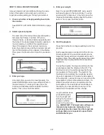 Preview for 17 page of Hotel Fitness HF-RB9800-E.1 Manual