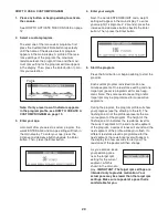 Preview for 20 page of Hotel Fitness HF-RB9800-E.1 Manual