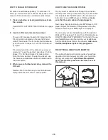 Preview for 25 page of Hotel Fitness HF-RB9800-E.1 Manual