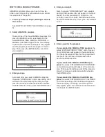 Preview for 17 page of Hotel Fitness HF-XT9800-E User Manual