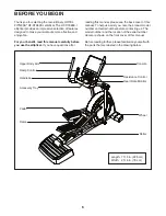 Preview for 6 page of Hotel Fitness HF-XT9800-I Manual