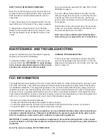 Preview for 25 page of Hotel Fitness HF-XT9800-I Manual